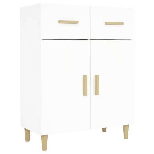 Komoda bijela 69,5x34x89 cm od konstruiranog drva - Bijela 1 Cijena