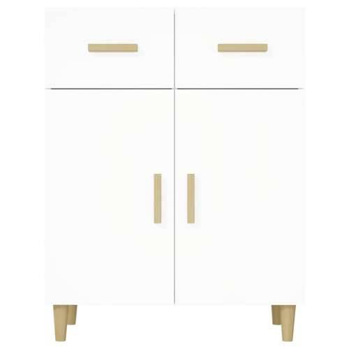 Komoda bijela 69,5x34x89 cm od konstruiranog drva - Bijela 1 Cijena