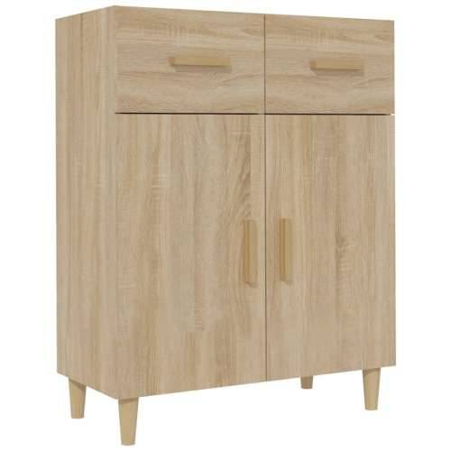 Komoda boja hrasta sonome 69,5x34x89 cm od konstruiranog drva - sonoma hrast 1 Cijena