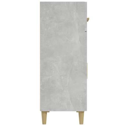Komoda siva boja betona 69,5x34x89 cm od konstruiranog drva - Beton siva 1 Cijena