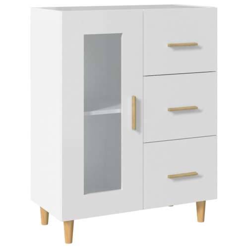 Komoda bijela 69,5x34x90 cm od konstruiranog drva - Bijela 1 Cijena