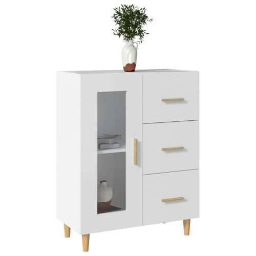 Komoda bijela 69,5x34x90 cm od konstruiranog drva - Bijela 1 Cijena