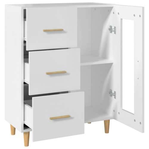 Komoda bijela 69,5x34x90 cm od konstruiranog drva - Bijela 1 Cijena