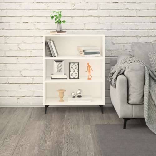 Komoda bijela 69,5x32,5x90 cm od konstruiranog drva - Bijela 1 Cijena