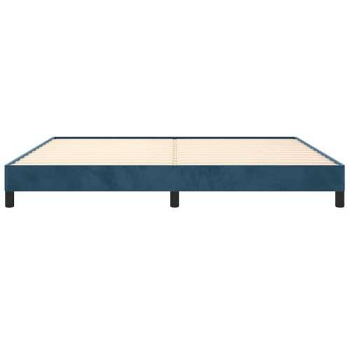 Okvir za krevet tamnoplavi 200x200 cm baršunasti Cijena