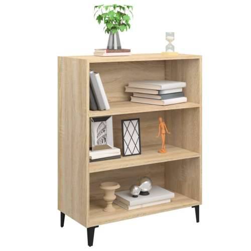 Komoda boja hrasta sonome 69,5x32,5x90 cm od konstruiranog drva - sonoma hrast 1 Cijena