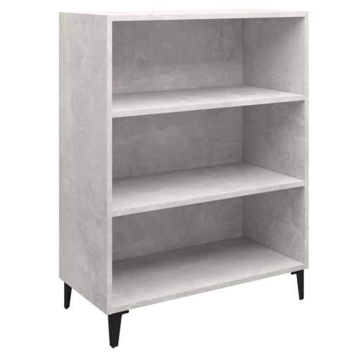 Komoda siva boja betona 69,5x32,5x90 cm od konstruiranog drva - Beton siva 1 Cijena