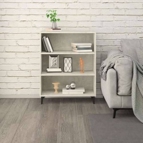 Komoda siva boja betona 69,5x32,5x90 cm od konstruiranog drva - Beton siva 1 Cijena