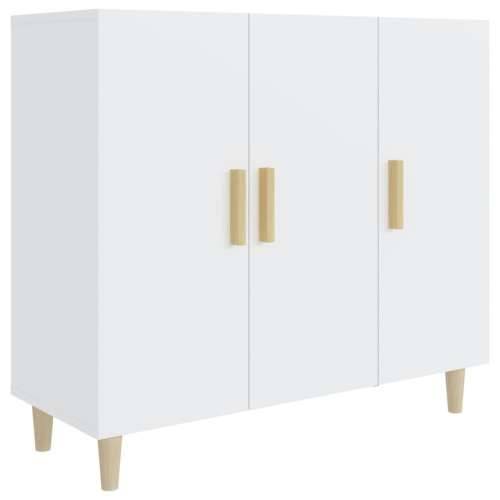 Komoda bijela 90x34x80 cm od konstruiranog drva - Bijela 1 Cijena