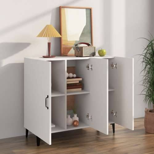 Komoda bijela 90x34x80 cm od konstruiranog drva - Bijela 1 Cijena