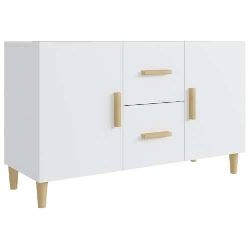 Komoda bijela 100x36x60 cm od konstruiranog drva - Bijela 1 Cijena