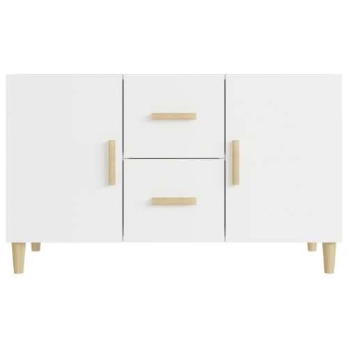 Komoda bijela 100x36x60 cm od konstruiranog drva - Bijela 1 Cijena