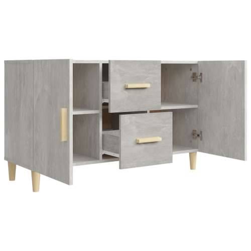 Komoda siva boja betona 100x36x60 cm od konstruiranog drva Beton siva 1 Cijena