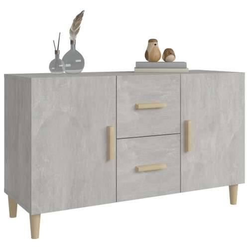 Komoda siva boja betona 100x36x60 cm od konstruiranog drva Beton siva 1 Cijena