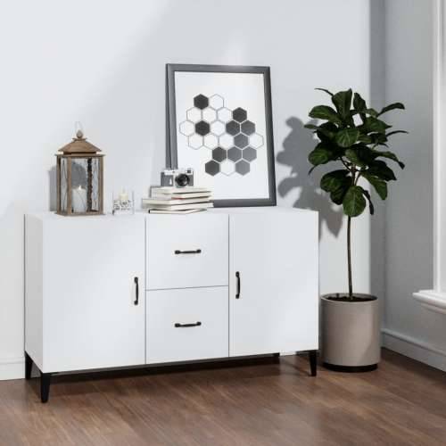 Komoda bijela 100x36x60 cm od konstruiranog drva - Bijela 1 Cijena