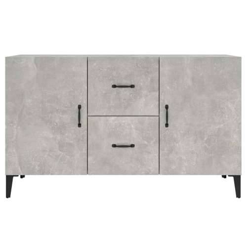 Komoda siva boja betona 100x36x60 cm od konstruiranog drva - Beton siva 1 Cijena