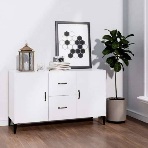 Komoda sjajna bijela 100x36x60 cm od konstruiranog drva - Visoko sjajno bijela 1 Cijena