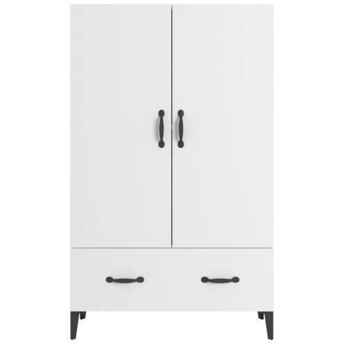 Visoka komoda bijela 70 x 31 x 115 cm od konstruiranog drva - Bijela 1 Cijena