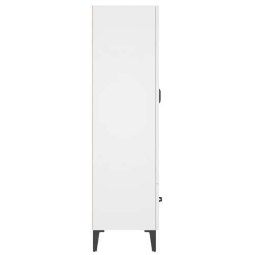 Visoka komoda bijela 70 x 31 x 115 cm od konstruiranog drva - Bijela 1 Cijena