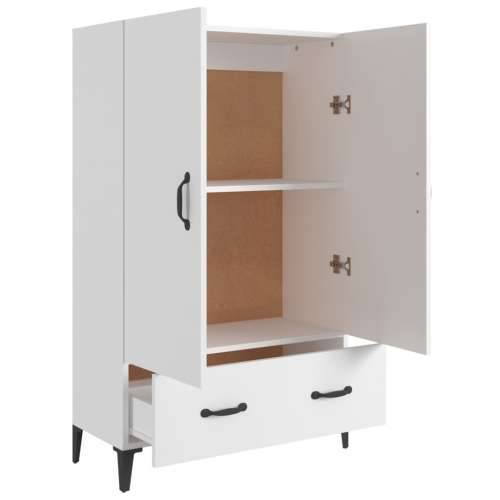 Visoka komoda bijela 70 x 31 x 115 cm od konstruiranog drva - Bijela 1 Cijena