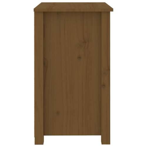 Noćni ormarić boja meda 50x35x61,5 cm od masivne borovine - boja meda 1 Cijena