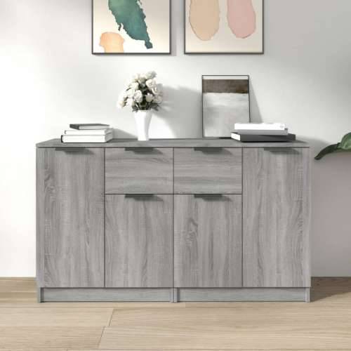 Komode 2 kom boja hrasta sonome 60x30x70 cm konstruirano drvo - Sivi hrast sonoma 2 Cijena