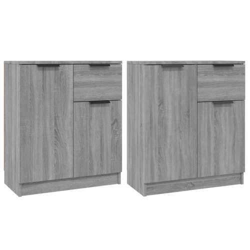 Komode 2 kom boja hrasta sonome 60x30x70 cm konstruirano drvo - Sivi hrast sonoma 2 Cijena