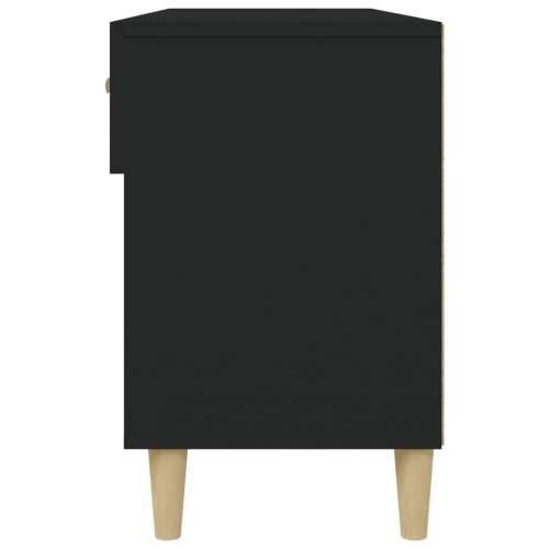 Ormarić za cipele Crno 102x35x55 cm od konstruiranog drva - Crna 1 Cijena