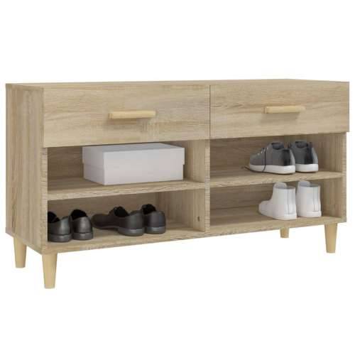 Ormarić za cipele hrast sonoma 102x35x55 cm konstruirano drvo - sonoma hrast 1 Cijena