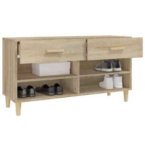 Ormarić za cipele hrast sonoma 102x35x55 cm konstruirano drvo - sonoma hrast 1 Cijena