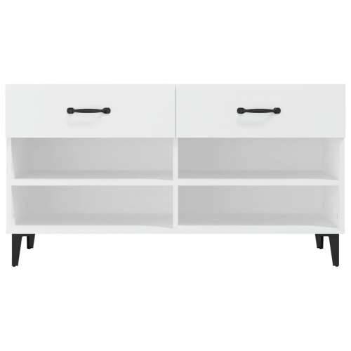 Ormarić za cipele bijela 102x35x55 cm od konstruiranog drva - Bijela 1 Cijena