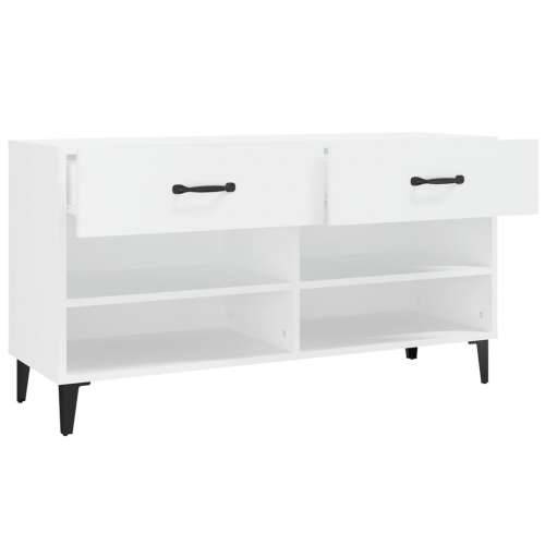 Ormarić za cipele bijela 102x35x55 cm od konstruiranog drva - Bijela 1 Cijena