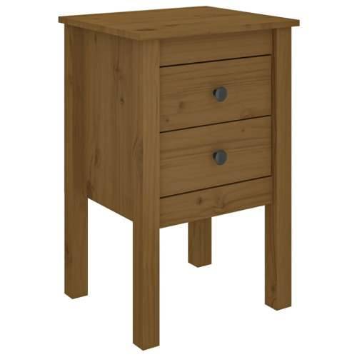 Noćni ormarići 2 kom boja meda 40x35x61,5 cm od borovine - boja meda 2 Cijena