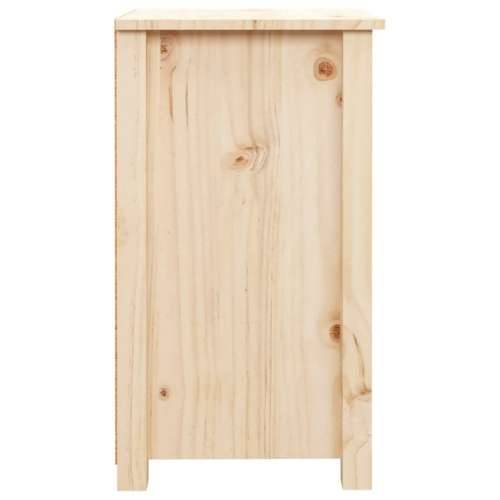 Noćni ormarići 2 kom 40x35x61,5 cm od masivne borovine - Prirodna 2 Cijena