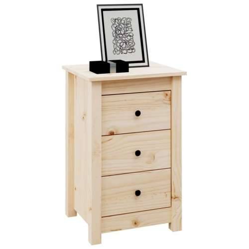 Noćni ormarići 2 kom 40x35x61,5 cm od masivne borovine - Prirodna 2 Cijena