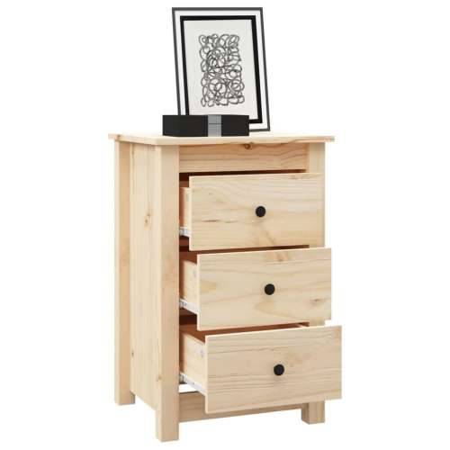 Noćni ormarići 2 kom 40x35x61,5 cm od masivne borovine - Prirodna 2 Cijena