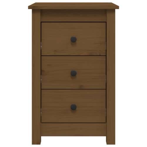 Noćni ormarići 2 kom boja meda 40x35x61,5 cm od borovine - boja meda 2 Cijena