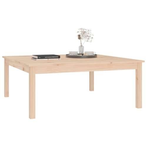 Stolić za kavu 100 x 100 x 40 cm od masivne borovine - Prirodna 100 x 100 x 40 cm 1 Cijena