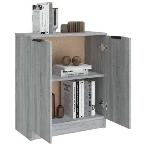 Komoda boja hrasta sonome 60 x 30 x 70 cm od konstruiranog drva - Sivi hrast sonoma 1 Cijena