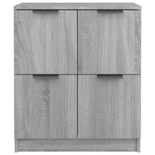Komoda boja hrasta sonome 60 x 30 x 70 cm od konstruiranog drva - Sivi hrast sonoma 1 Cijena