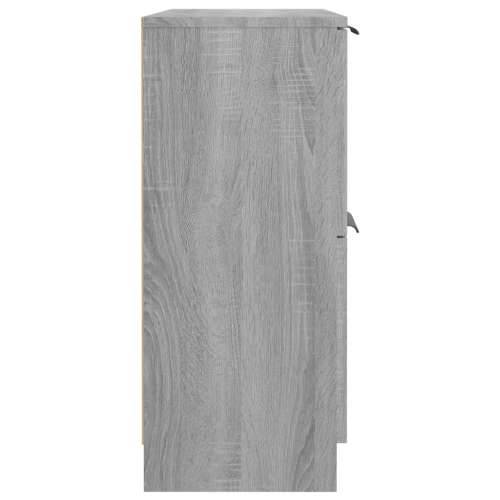 Komoda boja hrasta sonome 60 x 30 x 70 cm od konstruiranog drva - Sivi hrast sonoma 1 Cijena