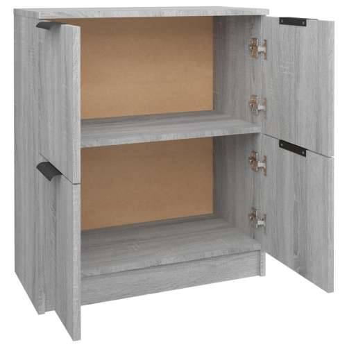 Komoda boja hrasta sonome 60 x 30 x 70 cm od konstruiranog drva - Sivi hrast sonoma 1 Cijena