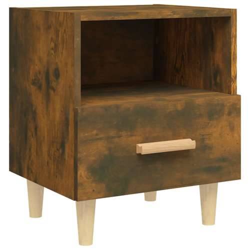 Noćni ormarići 2 kom boja dimljenog hrasta 40 x 35 x 47 cm - Dimljeni hrast 2 Cijena