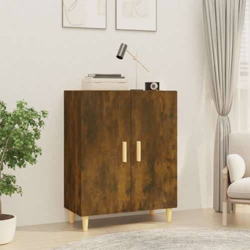 Komoda boja dimljenog hrasta 70x34x90 cm od konstruiranog drva - Dimljeni hrast 1 Cijena