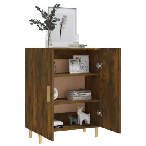 Komoda boja dimljenog hrasta 70x34x90 cm od konstruiranog drva - Dimljeni hrast 1 Cijena