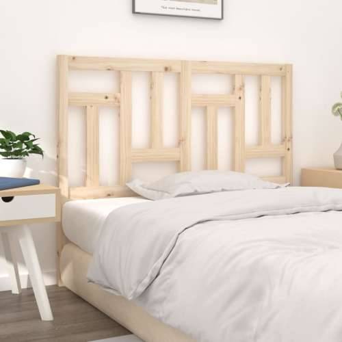 Uzglavlje za krevet 145,5 x 4 x 100 cm od masivne borovine - Prirodna 145.5 x 100 cm 1 Cijena