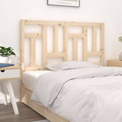 Uzglavlje za krevet 145,5 x 4 x 100 cm od masivne borovine - Prirodna 145.5 x 100 cm 1 Cijena