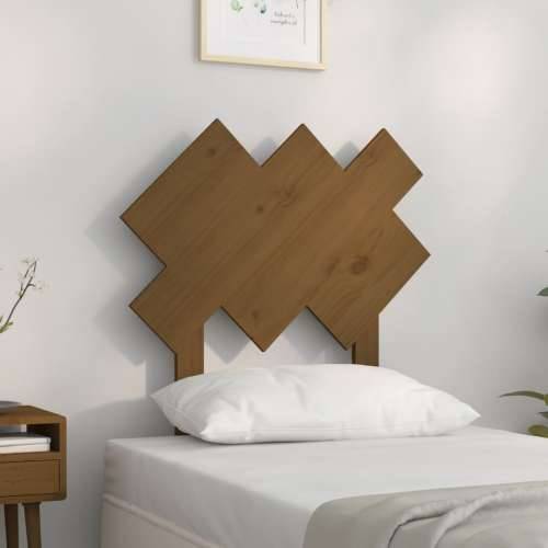 Uzglavlje za krevet boja meda 72,5x3x81 cm masivna borovina - boja meda 72.5 x 81 cm 1 Cijena