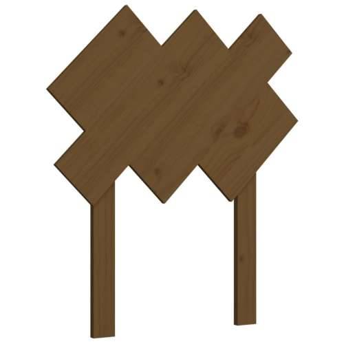 Uzglavlje za krevet boja meda 72,5x3x81 cm masivna borovina - boja meda 72.5 x 81 cm 1 Cijena
