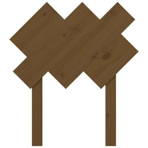 Uzglavlje za krevet boja meda 72,5x3x81 cm masivna borovina - boja meda 72.5 x 81 cm 1 Cijena